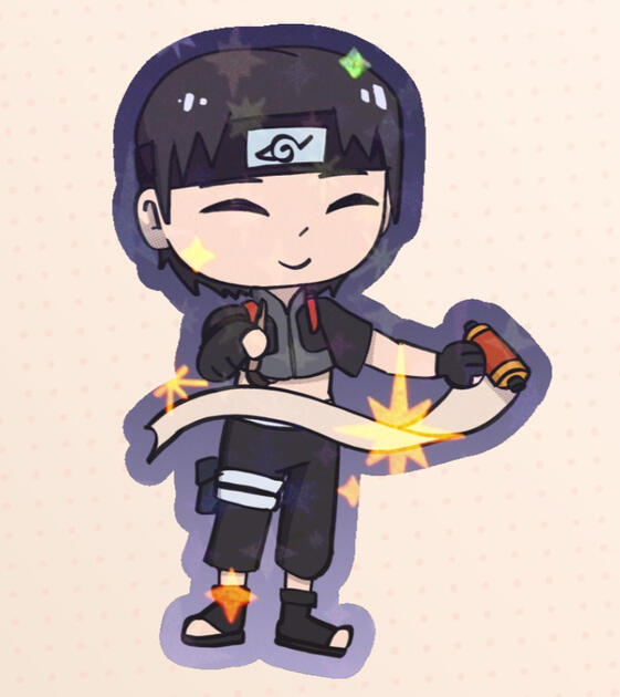 Sai Chibi sticker Sai Chibi sticker