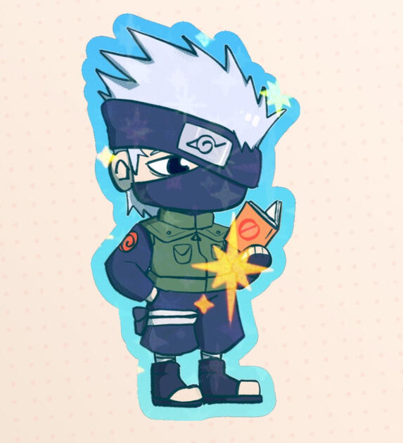 Kakashi Chibi sticker Kakashi Chibi sticker
