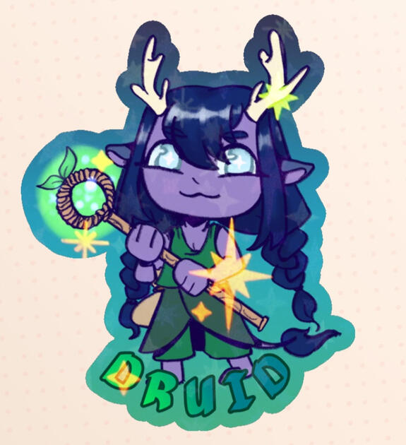 DND Tiefling Druid DND Tiefling Druid